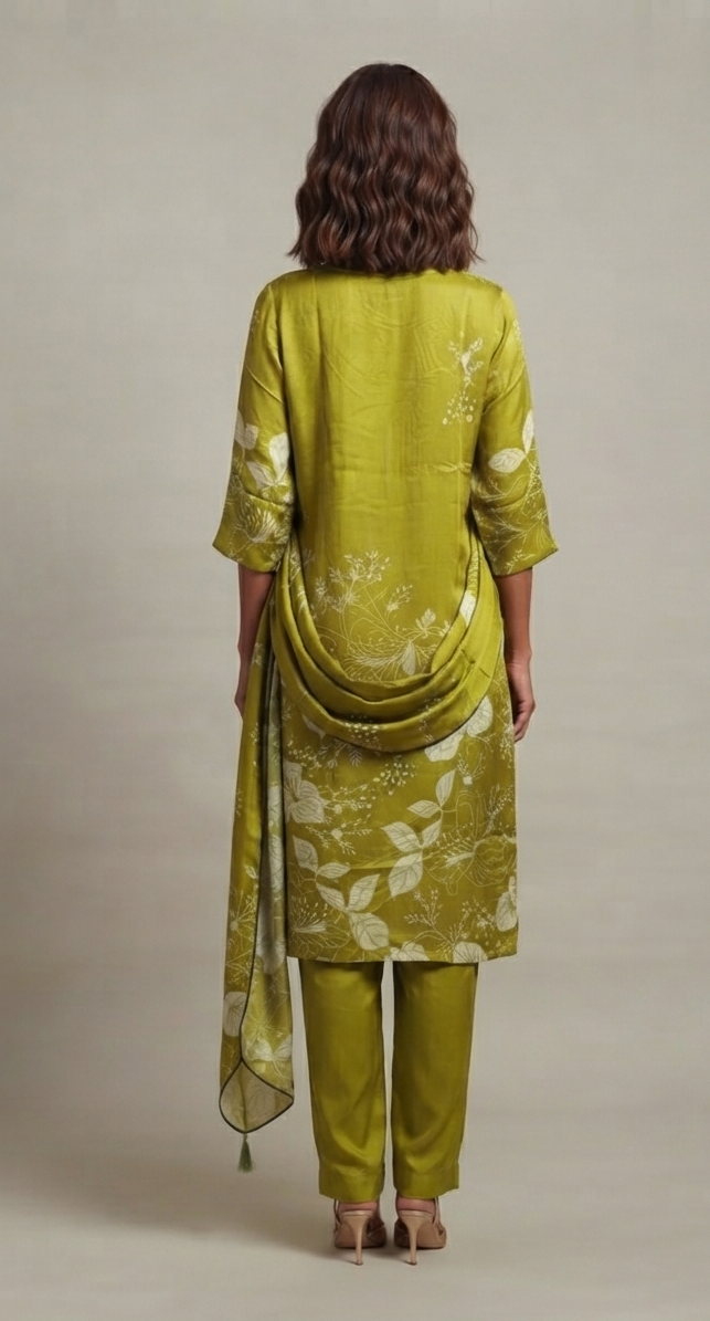 The Verdant Flora Silk Set