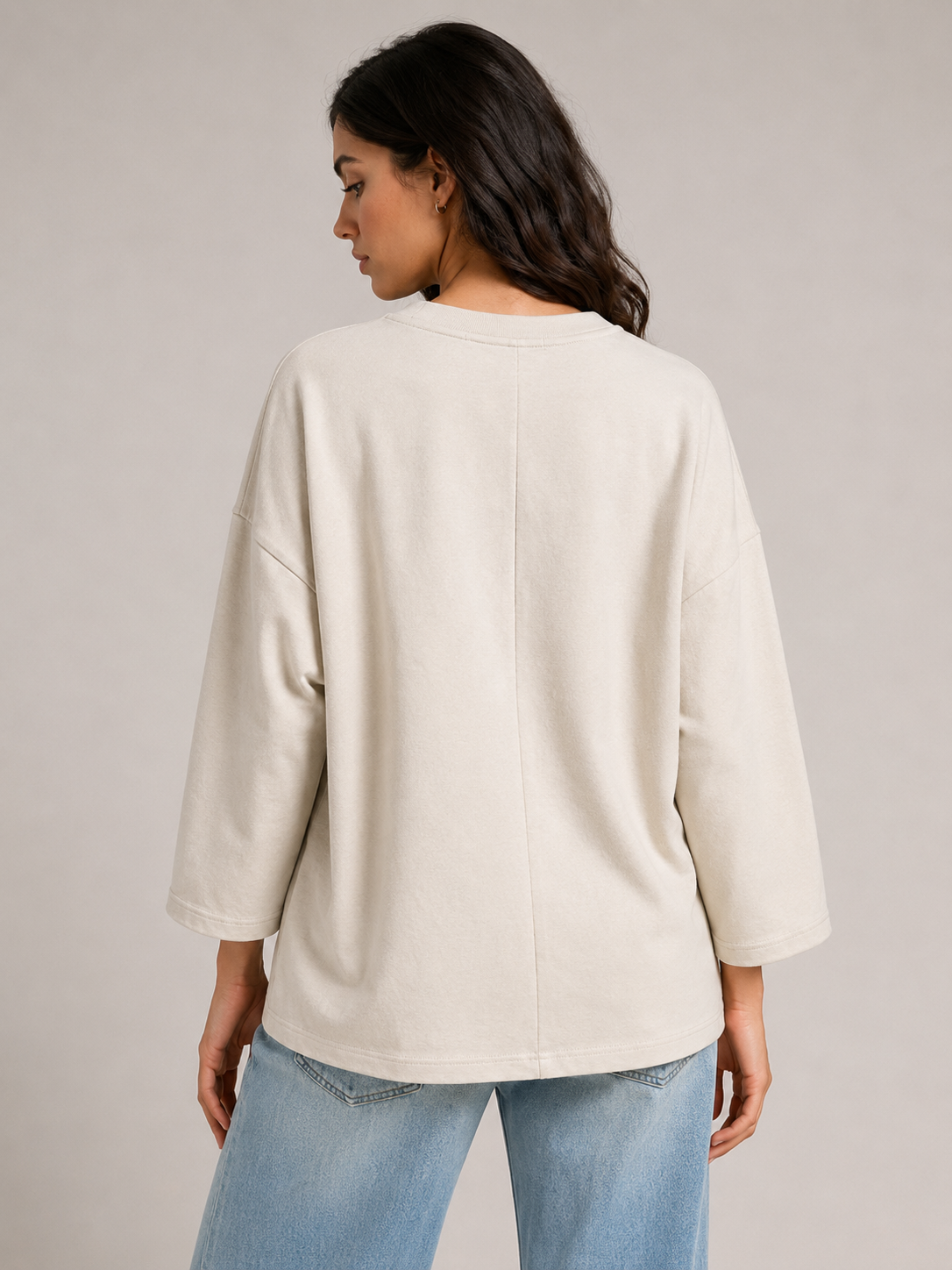 Sequin Palm Pullover