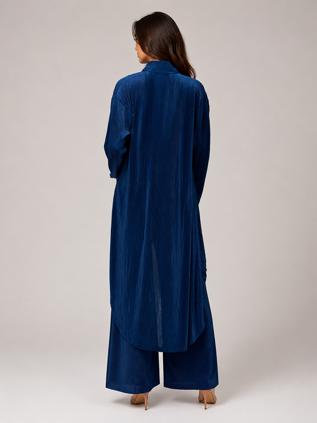 Midnight Pleat Set