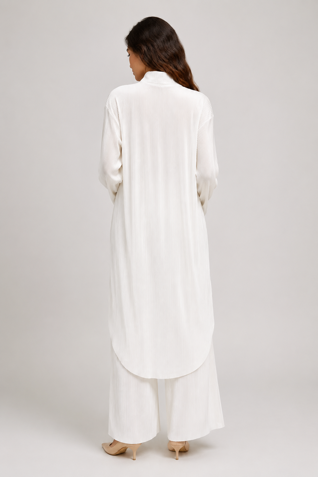 Ivory Pleat Set