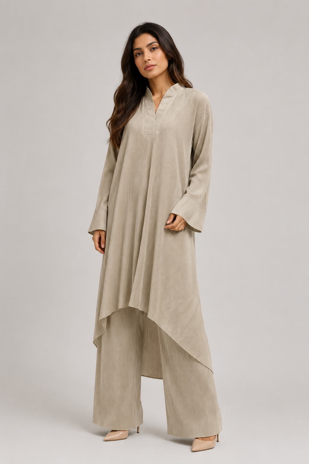 Dune Pleat Set