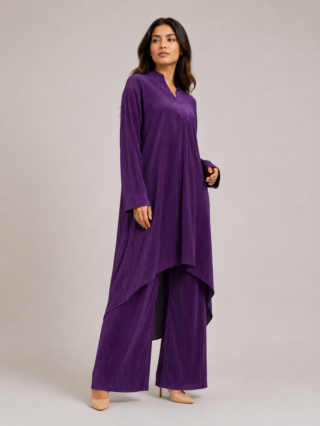 Orchid Pleat Set