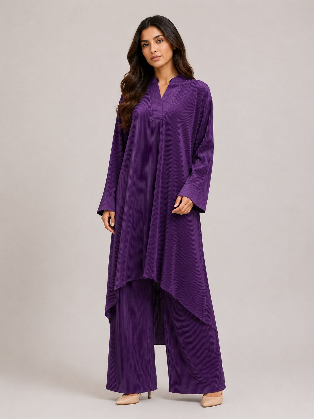 Orchid Pleat Set