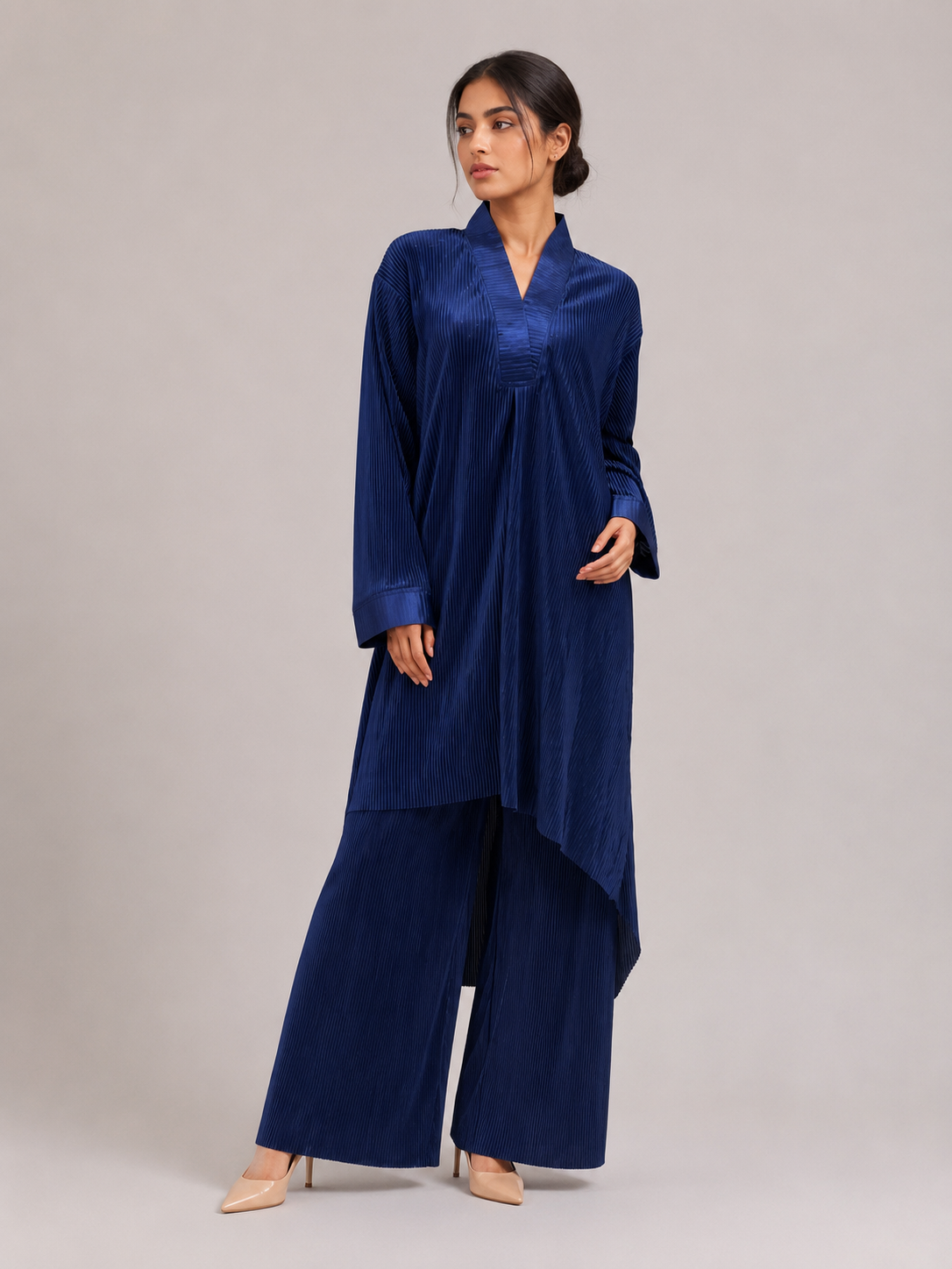 Sapphire Pleat Set